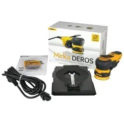 Mirka DEROS 350CV 77mm 5,0 Hub - Schleifmaschine mit 5,0 Hub, ideal für feine Oberflächenbearbeitung. Die Mirka DEROS 350CV ist leicht und leistungsstark, perfekt für Profis und DIY-Enthusiasten.