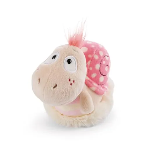 NICI Kuscheltier Schnecke 25 cm - Stofftier & Plüschtier – Flauschige Schnecke aus NICI-Plüsch mit lustigem Haarschopf, ideal zum Kuscheln und Spielen für Babys und Kinder.
