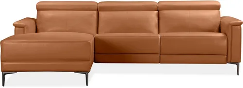 Places of Style Ecksofa Lund, L-Form, 261cm - Ecksofa mit man. o. elektr. Relaxfunktion (mit USB-A) und stufenlos verstellbarem Kopfteil, ideal für ein modernes Wohnzimmer mit schlichter Eleganz.