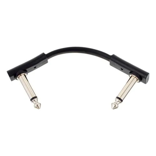 Flat Patch Cable Black 5 cm