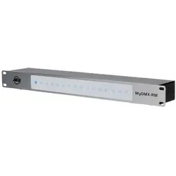 AMERICAN DJ MYDMX 3.0RM - Lichttechnik & Zubehör, myDMX-Interface für das einfache Aufzeichnen und Abrufen von Lichtszenen ohne Computer, mit 16 Tastentriggern für individuelle Szenen und umfassender DMX-Kanalsteuerung.