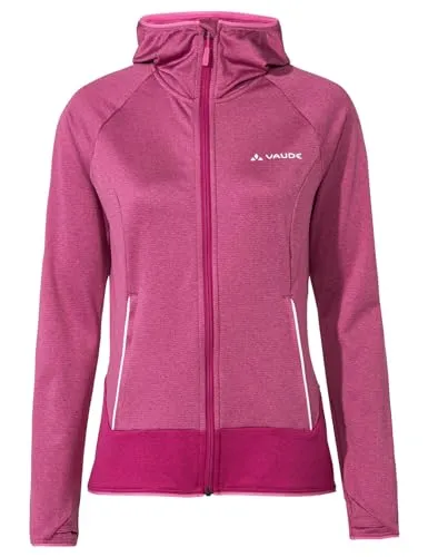VAUDE Damen Unterjacke Wo Tekoa Fleece Jacket II - Funktionsjacke aus bluesign zertifiziertem Recyclingmaterial, ideal für Bergaktivitäten. Die weiche Waffelstruktur sorgt für Wärme und hervorragenden Feuchtigkeitstransport.