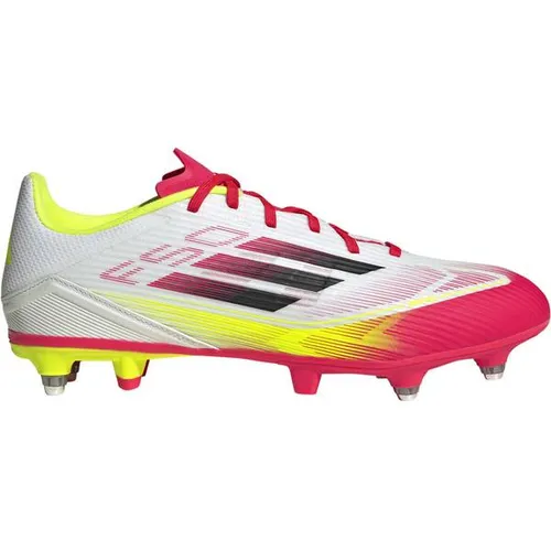 adidas Unisex F50 League Football Boots Soft Ground - Fußballschuhe mit regulärer Passform, Fiberskin Obermaterial und Sprintgrid, ideal für weiche Böden – für optimale Performance auf dem Platz.