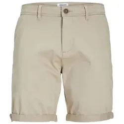 JACK & JONES Herren Chino Shorts Regular Fit 12165604 - Herren-Shorts in Crockery, Regular Fit für lässigen Komfort und stilvolles Freizeit-Outfit.