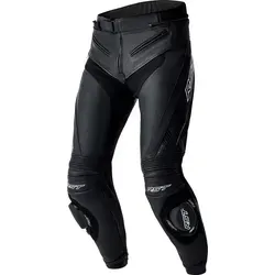 RST Tractech Evo D3O Lederhose perforiert - Schwarz/Weiß - M - Hochwertige Lederhose mit D3O Schutz für maximale Sicherheit und Komfort. Ideal für Rennstrecke und schnelle Straßen, bietet sie atmungsaktive Perforation und flexibles Stretchmaterial.