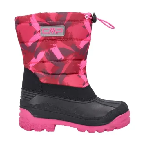 CMP Kids Sneewy Snowboots fuxia (H814) 38 - Wanderschuhe für Kinder, wasserdicht mit kuschligem Kunstfell-Innenfutter für warme Füße und hervorragendem Grip auf Schnee und Eis.