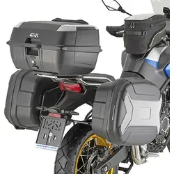 Givi PL Kofferträger Monokey - Fahrzeugspezifischer Stahlrohr-Seitenkofferträger für Monokey® Koffer, maximales Zuladung von 10 kg je Koffer, ideal für sicheres Transportieren von Gepäck auf Motorrädern.