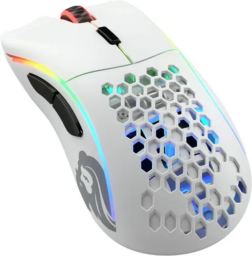 Glorious Gaming Model D Wireless Gaming Maus - Ultraleicht 69g - Mäuse: Die superleichte 69g Gaming-Maus mit blitzschneller 2,4-GHz-Drahtlosverbindung und anpassbarer RGB-Beleuchtung für ein individuelles Spielerlebnis.