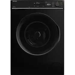 SHARP ES-PRO014BA-DE Waschmaschine 10kg, Smarte Bedienung mit Veezy App - Moderne Waschmaschine mit 10 kg Fassungsvermögen, 1400 U/min und Dampffunktion. Smart Home-kompatibel für flexible Steuerung und optimalen Schutz vor Wasserschäden durch AquaStop.