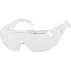 PROMAT Schutzbrille EN 166 – ultraklare, bruchfeste Polycarbonat-Scheibe | Premi...