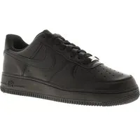 Nike Damen Sneakers Air Force 1 07 Schnürschuh schwarz