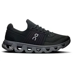 ON Running Cloudswift 4 AD Herren Sneakers - Schwarz, EU 45 - Laufschuhe mit wasserabweisendem Obermaterial und CloudTec-Dämpfung für optimalen Komfort und Performance, ideal für Läufer bei jedem Wetter.