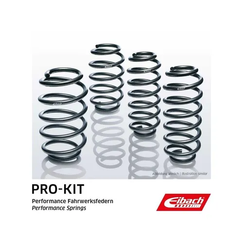 EIBACH Pro-Kit E8410-140 Fahrwerksfeder - Blatt- & Spiralfedern für eine Absenkung von 30 mm, ideal für sportliche Fahrwerke ohne Niveauregulierung, TÜV-zertifiziert für sichere Leistung.