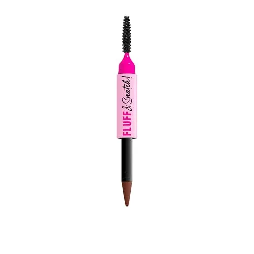 NYX Professional Makeup Fluff & Snatch Brow Powder Pen 04 Rich Auburn - Kreieren Sie perfekt definierte Brauen mit diesem cremigen Puderfüller. Für bis zu 24 Stunden Halt bietet er ein leichtes Gefühl und ermöglicht präzises Auftragen ohne Verwischen. Ideal für den täglichen Gebrauch!