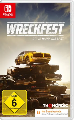 Wreckfest (Code in a Box) - Nintendo Switch (NEU & OVP!)