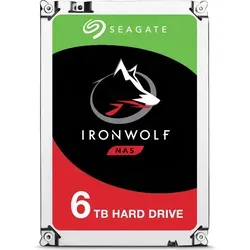 Seagate IronWolf 6TB Festplatte 3,5' NAS 256MB Cache 7200RPM SATA III ST6000VN0033