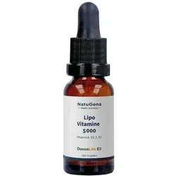 Lipo Vitamine Forte 5000 Öl 20 ml - rezeptfreies Vitamin D Öl, unterstützt die Immunfunktion und fördert das Wohlbefinden