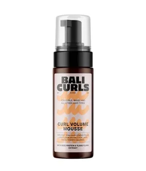 BALI CURLS Curl Volume Foam 150 ml - Styling-Schaum für voluminöse Locken, angereichert mit Proteinen für sanften Halt und natürliche Struktur. Ideal für alle Haartypen, vegan und ohne schädliche Zusätze.