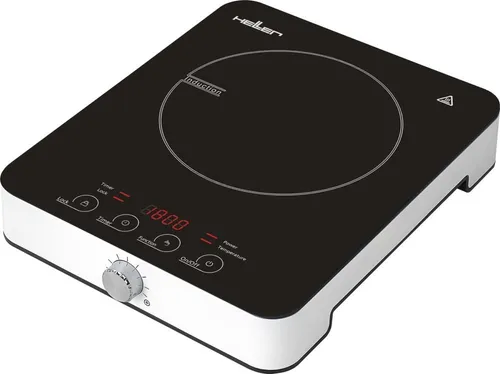 Heller Einzelkochplatte Induktion IKF-E 18 S 798.050 - Kochfeld mit 10 Stufen, Touch Control und Timer für präzise Steuerung, ideal für kleine Küchen und schnelle Zubereitung.