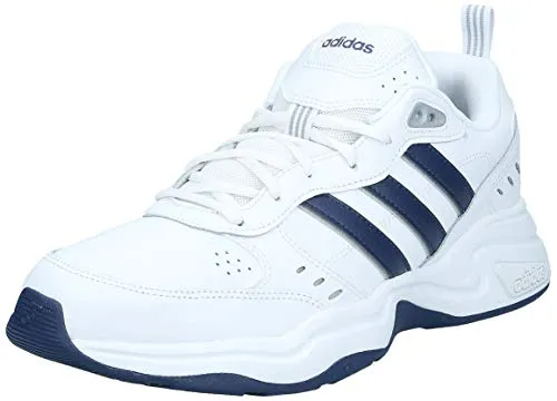 adidas Sportswear STRUTTER Sneaker in Weiß 40 EU - Sportliche Sneaker für Laufen, fallen klein aus – bitte eine Größe größer bestellen. In Cloud White/Dark Blue für einen modernen Look.