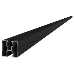 SL Rack RAIL 40 Modultragprofil, 4750mm, Aluminium, schwarz (86140-4750) - Montageschienen aus robustem Aluminium, ideal für modulare Anwendungen mit tiefem oberen Schienenkanal und optimiertem unteren Kanal für höchste Stabilität.
