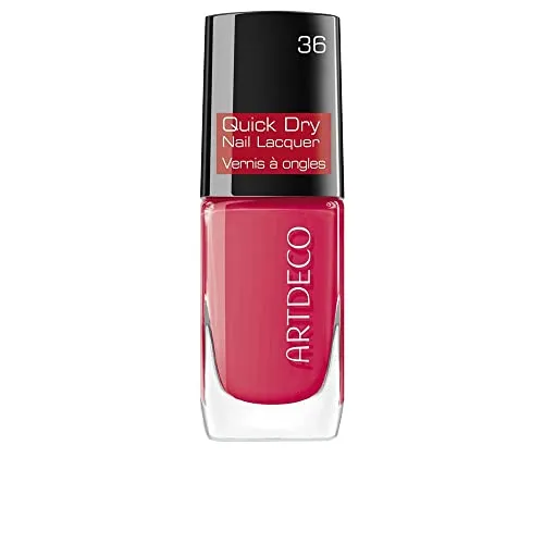 ARTDECO Quick Dry Nail Lacquer - schnelltrocknender Nagellack in der Farbe pink passion (36) - 1x10 ml (1er Pack)
