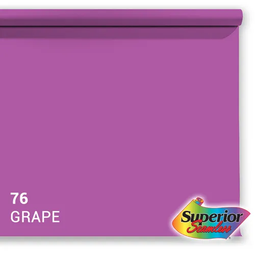 SUPERIOR Hintergrund 1.35x11m Grape - Ideal für professionelle Fotografie - Hintergründe für Fotografie, 1.35x11m in ansprechendem Grape Farbton, perfekt für kreative Inszenierungen und hochwertige Aufnahmen.