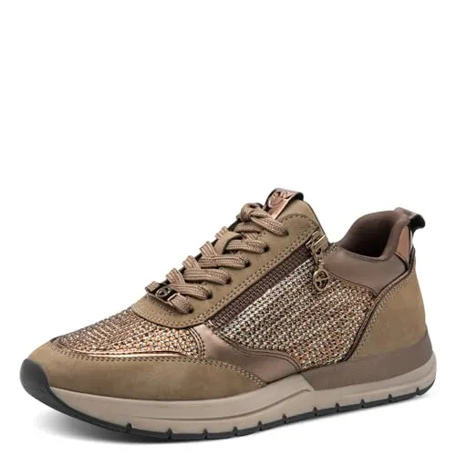 Tamaris Plateausneaker in veganer Verarbeitung - Sneaker mit 5 cm Plateauhöhe, sportlichem Design und veganem Obermaterial – ideal für trendbewusste und umweltbewusste Fashionistas.