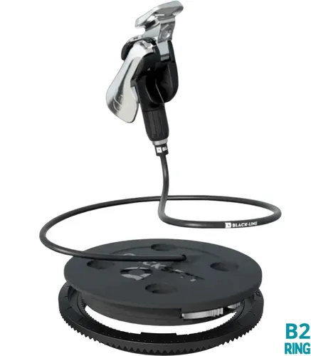 BLACK-LINE QUICKSETT ORIGIN 2.0 inkl. RING B2 – Optimiertes Snowboard-Tuning - Der BLACK-LINE QUICKSETT ORIGIN 2.0 mit RING B2 ermöglicht eine mühelose Anpassung der Bindungsposition für mehr Komfort und weniger Belastung der Knie. Ideal für Snowboarder, die häufig flache Abschnitte und Lifts nutzen.
