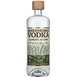 Koskenkorva Vodka Climate Action 0,7l - Premium Wodka - Erleben Sie den Koskenkorva Vodka Climate Action mit 40% Vol. aus nachhaltiger Produktion. Ideal für Cocktails oder pur, überzeugt er durch seine milde Textur und reinen Aromen.