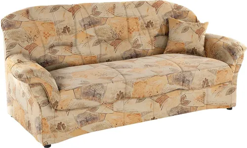 DOMO collection 3-Sitzer Bahia, bequem und komfortabel, zeitloses & elegantes Sofa, inklusive Federkern