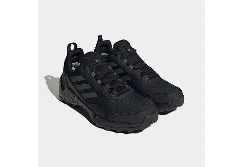 Wanderschuh ADIDAS TERREX "EASTRAIL 2.0 RAIN.RDY", Gr. 44, schwarz - Wanderschuhe mit wasserdichter RAIN.RDY-Technologie für optimalen Schutz vor Nässe und Schmutz. Ideal für Abenteuer in der Natur, strapazierfähige Synthetik-Overlays bieten Style und Sicherheit.