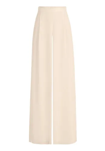 Vera Mont Culotte Hose in Champagne - Stylische Culotte Hose aus 100 % recyceltem Polyester, Größe 40, ideal für modische Auftritte und vielseitige Kombinationen.