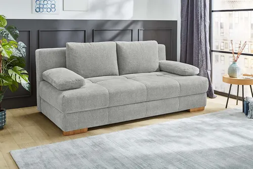 Jockenhöfer Gruppe Schlafsofa Calli, B: 205 cm, Liegefl. 160x200 cm, Dauerschläfer, mit Bettfunktion & Bettkasten, Tonnentaschenfederkern
