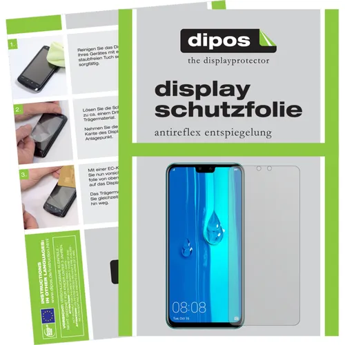 Dipos Displayschutzfolie Antireflex (1 Stk., Huawei Y9 (2019)) (4051837276034)