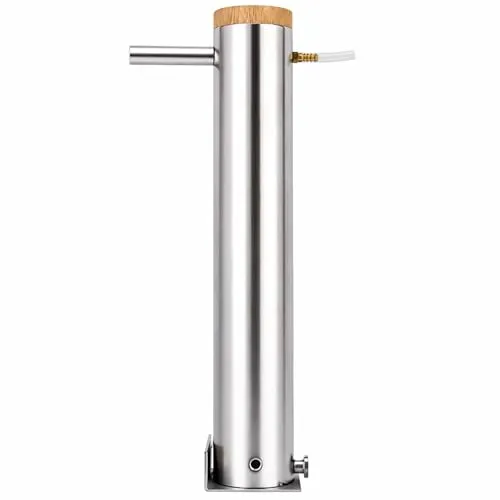 Premium X Edelstahl Kaltrauchgenerator 2,5 Liter - vielseitig einsetzbar für BBQ - Vielseitiger Kaltrauchgenerator aus rostfreiem Edelstahl mit 2,5 Litern Volumen. Ideal für den Anschluss an verschiedene Grilltypen und sorgt für intensives Raucharoma über 6-7 Stunden.