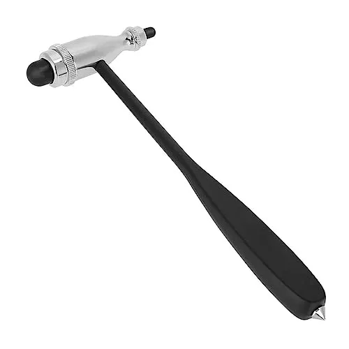Neurologischer Reflexhammer mit Doppel-Kunststoffkopf - Praktischer Reflexhammer für präzise Reflexuntersuchungen. Leicht und ergonomisch gestaltet, ideal für den professionellen Einsatz. Hergestellt aus langlebigen Materialien für zuverlässige Ergebnisse.