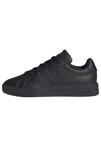 ADIDAS GRAND COURT 3.0 Sneaker für Kinder & Teens - Stylische Sneaker für aktive Kinder, mit strapazierfähigem Obermaterial und rutschfester Gummi-Cupsohle für optimalen Halt. Ideal für Schule und Freizeit, vereinen Komfort und cooles Design.