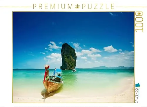 CALVENDO Puzzle EIN Motiv aus dem Kalender Sehnsuchtsland Thailand | 1000 Teile Lege-Größe 64 x 48 cm Foto-Puzzle für glückliche Stunden