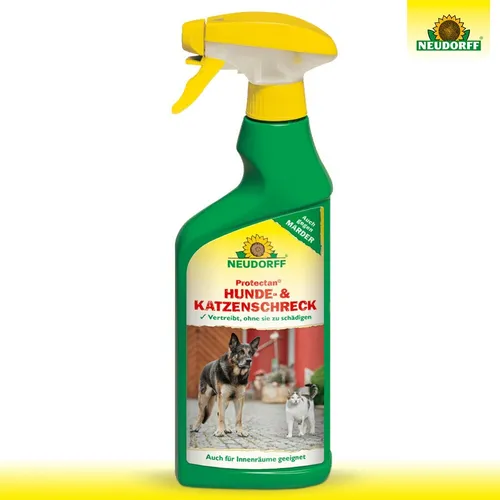 Neudorff Hunde- und Katzen-Schreck AF 500 ml - Abwehr- & Abschreckungsmittel, effektiver Schutz gegen Hunde und Katzen mit einem praktischen 500 ml Spray für eine tierfreundliche Abschreckung.