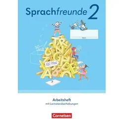 Sprachfreunde - Sprechen - Schreiben - Spielen - Östliche Bundesländer und Berlin - Ausgabe 2022 - 2. Schuljahr: Arbeitsheft - In Schulausgangsschrift ... und Berlin - Ausgabe 2022, 2. Schuljahr)