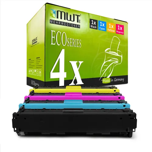 4x Toner f�r HP Color LaserJet CP 1210 1213 1214 1215 1217 1513 1514 1515 CMYK