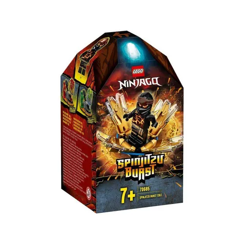 LEGO® NINJAGO® 70685 Coles Spinjitzu-Kreisel - 48-teiliges Set für kreative Bauelemente, geeignet ab 7 Jahren. Ideal für spannende Ninjago-Abenteuer und die Entwicklung von Geschicklichkeit.