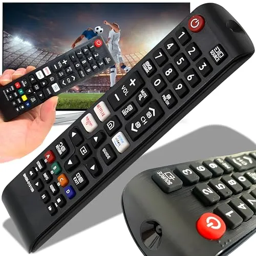 Retoo Fernbedienung für Smart TV, BN59-01315B, Passend für AA59-00666A, BN59-01199F, AA59-00600A, AA59-00741A, AA59-00786A, BN59-01247A, Netflix und Rakuten Button