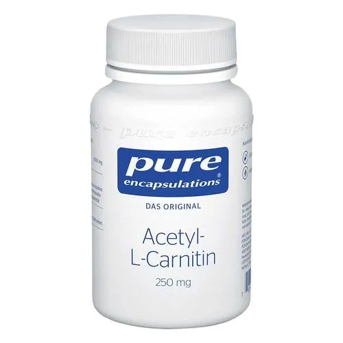 Pure Encapsulations Acetyl-L-Carnitin 250 mg Kapseln - Carnitin, unterstützt die Energieproduktion in Zellen und steigert körperliche sowie mentale Leistungsfähigkeit, ideal für intensive Belastungen.