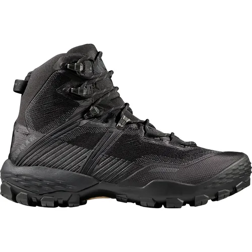 Mammut Women's Ducan II High GTX - Knöchelhohe Wanderschuhe UK 5,5 | EU 38,5 - Wasserdichte Wanderschuhe mit GORE-TEX Membran und Vibram-Sohle für optimalen Halt. Ideal für Abenteuer in der Natur, Farbe: Schwarz.