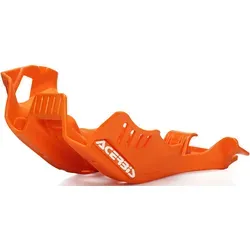 Acerbis 0023764 KTM Motorschutzplatte - Orange - Motorradzubehör mit erweiterter Abdeckung für optimalen Schutz des Motorgehäuses, inklusive Montagematerial und Anleitung für KTM EXC und XC-W Modelle 2020.