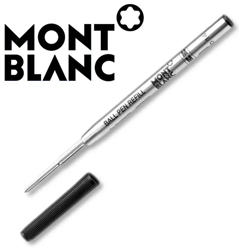 MontBlanc Kugelschreibermine Refills M Mystery Black - Hochwertige Kugelschreibermine für präzises Schreiben in edlem Schwarz, ideal für anspruchsvolle Schriftsteller und kreative Köpfe.