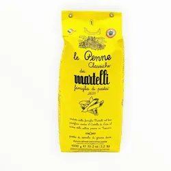Le Penne 1 kg - Pasta Martelli - Traditionelle italienische Penne aus dem Pastificio Martelli, ideal für authentische Pasta-Gerichte und ein Geschmackserlebnis der Extraklasse.