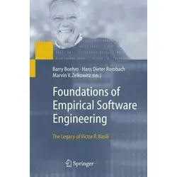 Foundations of Empirical Software Engineering: The Legacy of Victor R. Basili - Belletristik über die bahnbrechenden Beiträge von Victor R. Basili zur empirischen Softwaretechnik, ideal für Softwareentwickler und Forscher.
